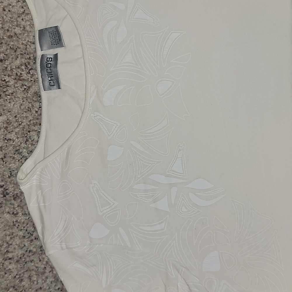 White chicos top